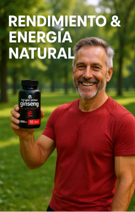🌟 GINSENG ROJO – ENERGÍA, VITALIDAD Y BIENESTAR 💊