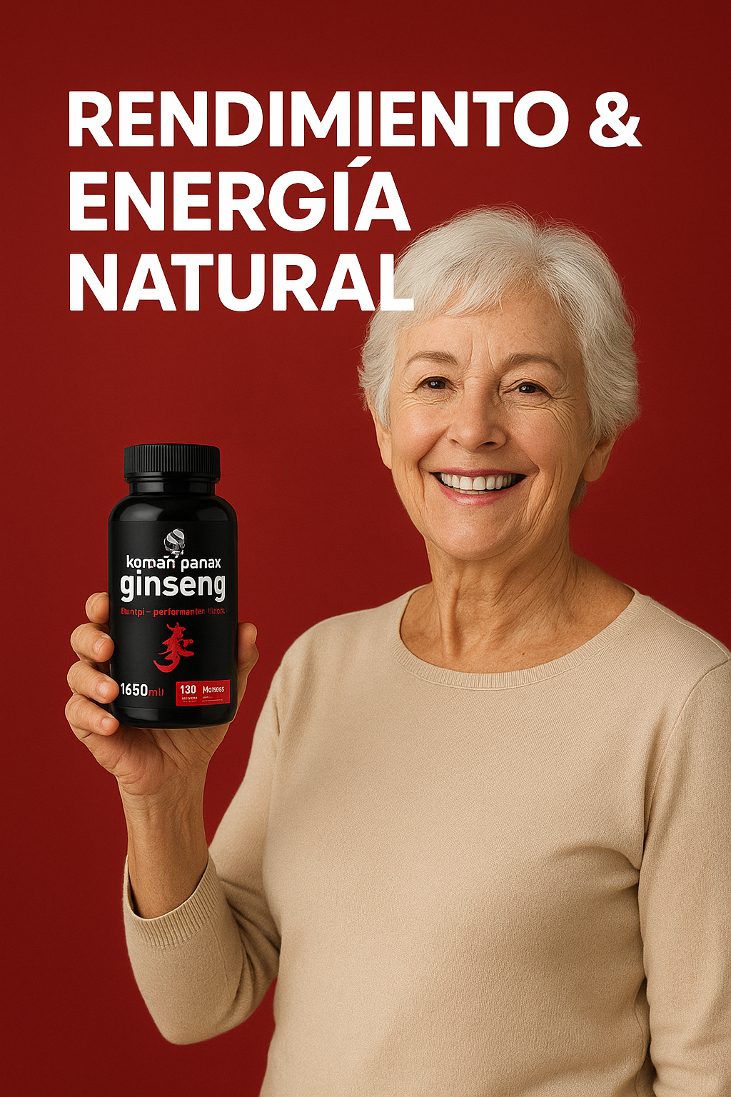 🌟 GINSENG ROJO – ENERGÍA, VITALIDAD Y BIENESTAR 💊