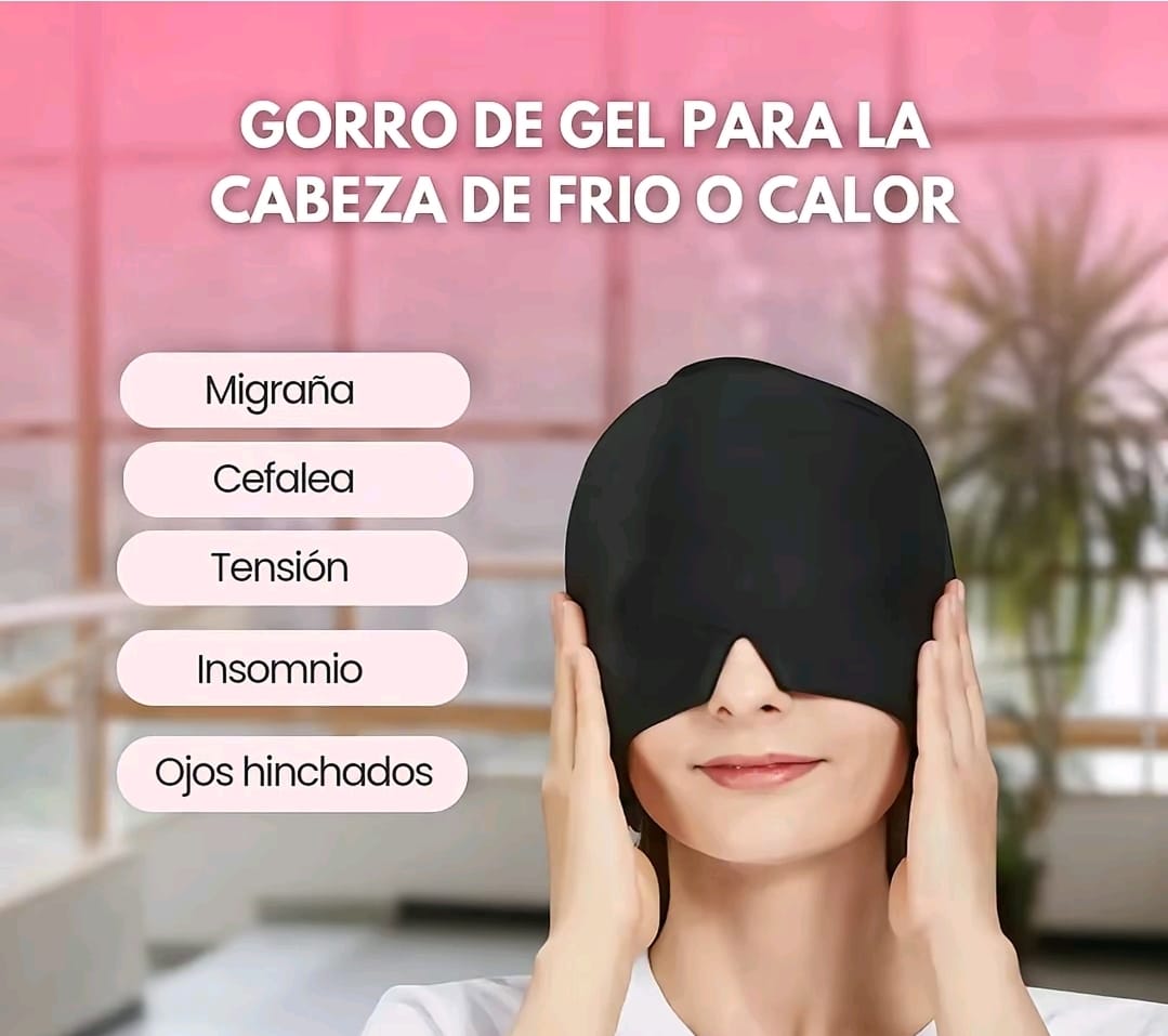 ❄️ GORRO TERAPÉUTICO 3D💆