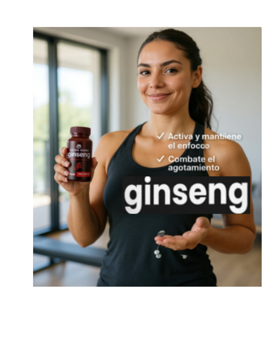 🌟 GINSENG ROJO – ENERGÍA, VITALIDAD Y BIENESTAR 💊