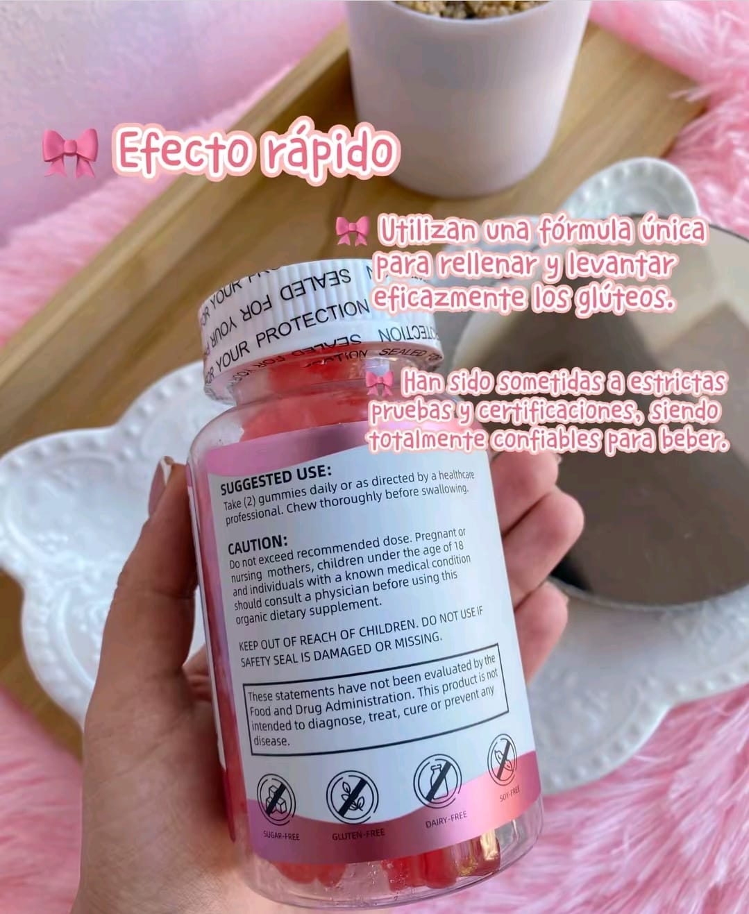 🍑 GLÚTEOS MÁS GRANDES PARA SEMANA SANTA-BBL GUMMIES