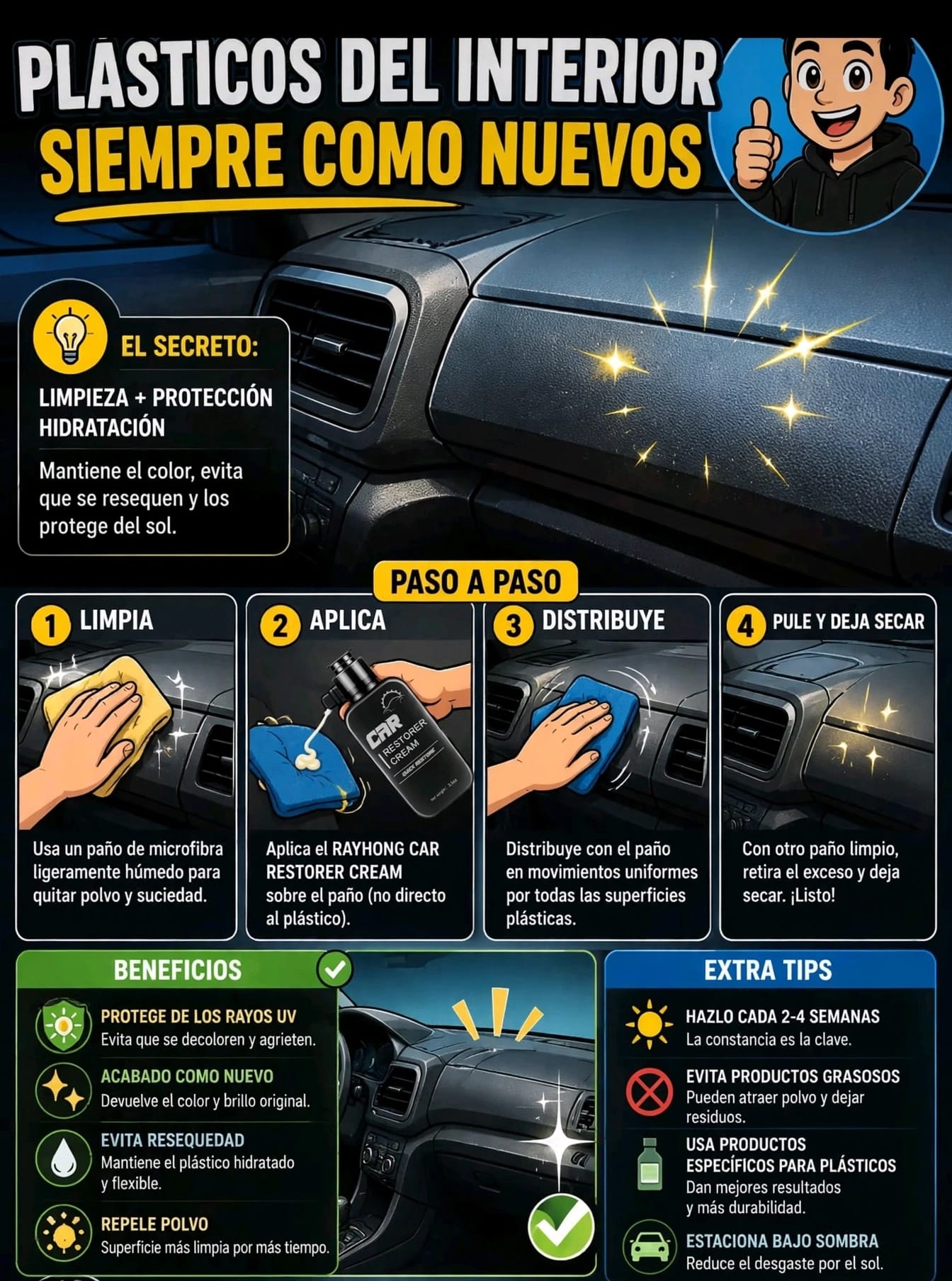 ☀️ ¡DEVUÉLVELE LA VIDA A TU VEHÍCULO EN MINUTOS!