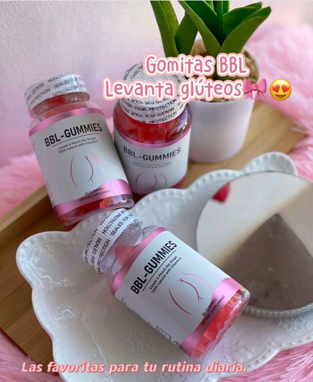 🍑 GLÚTEOS MÁS GRANDES PARA SEMANA SANTA-BBL GUMMIES
