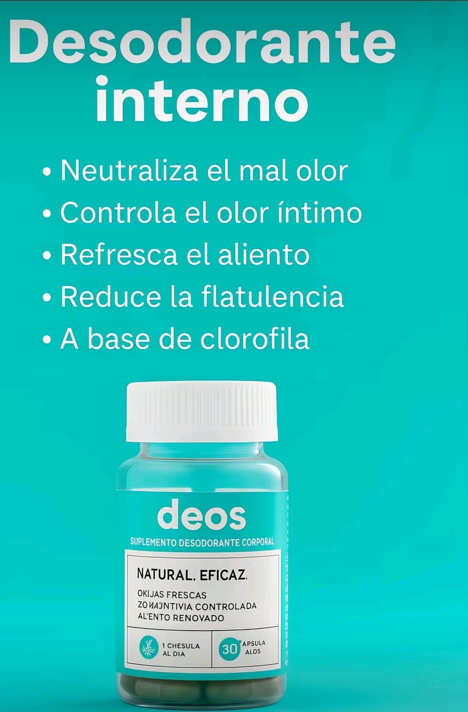 DEOS-Elimina el Mal Olor Desde Adentro en 30 Días💊