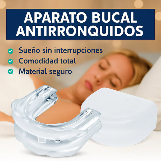 💤 Protector Bucal Anti-ronquidos & Anti-bruxismo 😴
