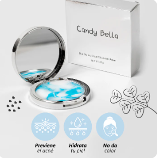 CANDY BELLA-GEL PRENSADO PARA CONTROL DE GRASA FACIAL🍬
