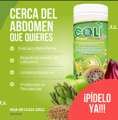 Coli Plus – Limpieza Digestiva y Desinflamación Natural🌿