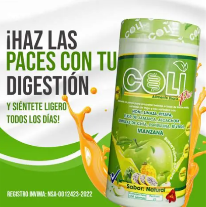 Coli Plus – Limpieza Digestiva y Desinflamación Natural🌿
