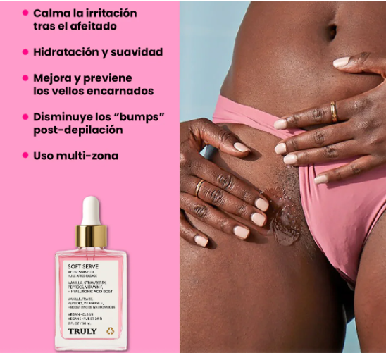🌸TRULY 100ml: Dile adiós a manchas, vello enterrado y zonas oscuras🌸