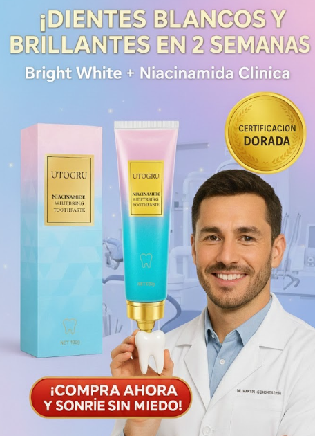 UTOGRU- CREMA BLAQUIADORA ☕🚬🦷