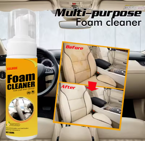 🚘Espuma Multiuso 200ml-Restaura y Protege Superficies🚘