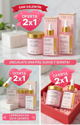 🎁Compra el Sérum Truly Soft Serve y llévate la Crema GRATIS 🛍️🛍️