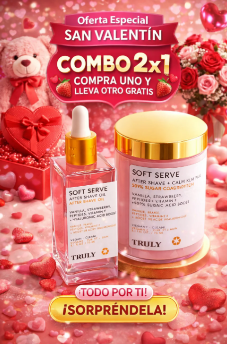 🎁Compra el Sérum Truly Soft Serve y llévate la Crema GRATIS 🛍️🛍️