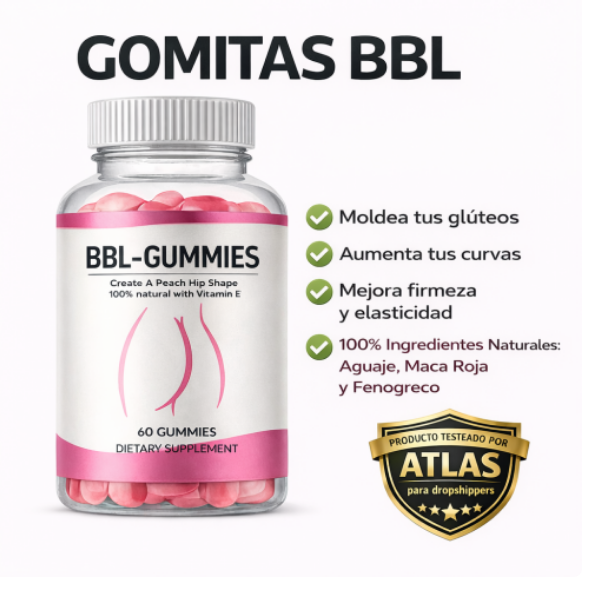 🍑 GLÚTEOS MÁS GRANDES PARA SEMANA SANTA-BBL GUMMIES