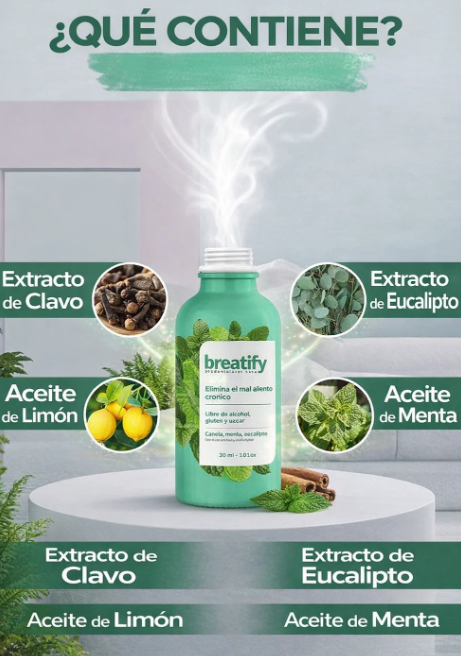 BREATIFY – ELIMINA EL MAL ALIENTO EN SEGUNDOS🤢😷