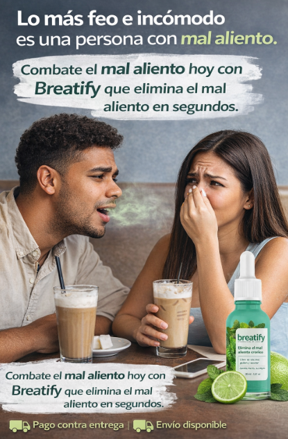 BREATIFY – ELIMINA EL MAL ALIENTO EN SEGUNDOS🤢😷