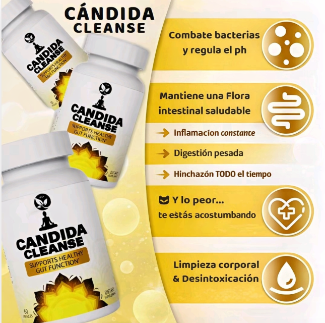 💊 CANDIDA CLEANSE – IMAGÍNATE ELIMINANDO ESO QUE TE INCOMODA Y SINTIÉNDOTE LIMPIO POR DENTRO ✨ 💊