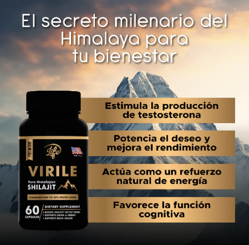 🔥 SHILAJIT VIRILE = TAMAÑO + PODER 🍆 TENERLO GRANDE NO ES PROBLEMA 💊