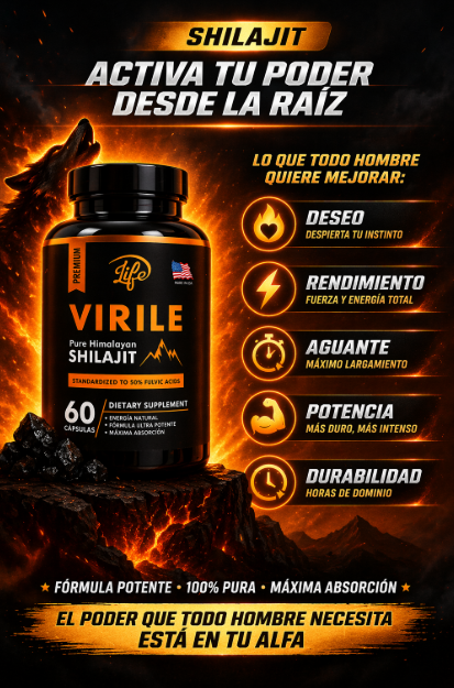 🔥 SHILAJIT VIRILE = TAMAÑO + PODER 🍆 TENERLO GRANDE NO ES PROBLEMA 💊