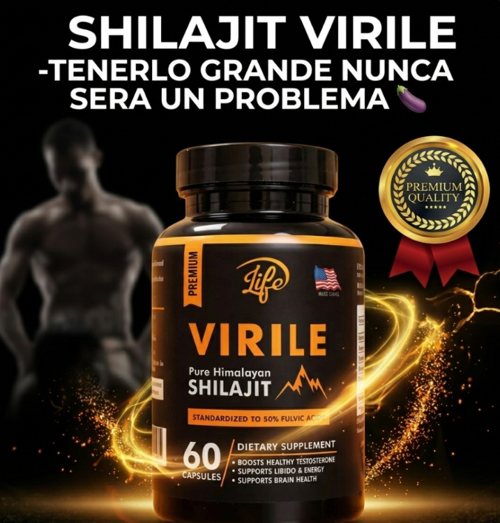 🔥 SHILAJIT VIRILE = TAMAÑO + PODER 🍆 TENERLO GRANDE NO ES PROBLEMA 💊