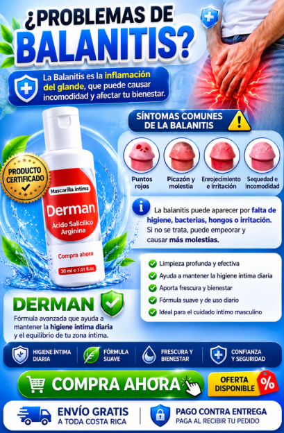DERMAN -Elimina mal olor y picazón🔴