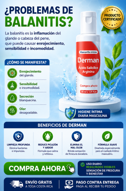 DERMAN -Elimina mal olor y picazón🔴