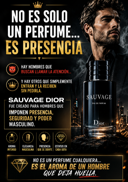 DIOR SAUVAGE-DONDE LA JERARGIA MANDA👑