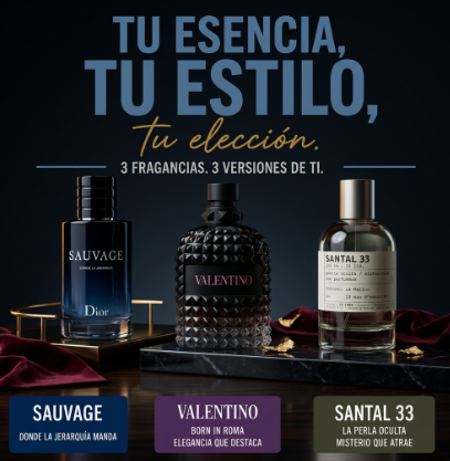 💣👑 TRIPLE X COLLECTION | 🔥🎁 ¡LLÉVATE 3 PERFUMES POR TAN SOLO RD$2,990! 🎁🔥