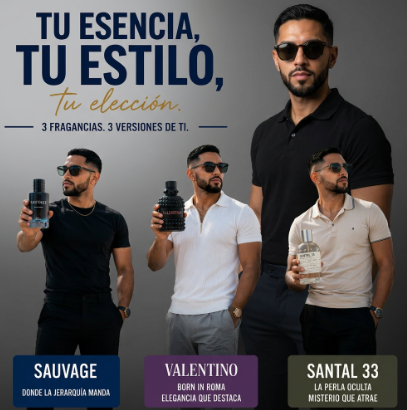 💣👑 TRIPLE X COLLECTION | 🔥🎁 ¡LLÉVATE 3 PERFUMES POR TAN SOLO RD$2,990! 🎁🔥