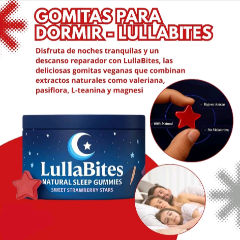 🌙🍓 LULLABITES — LAS GUMMIES QUE TU NOCHE ESTABA ESPERANDO