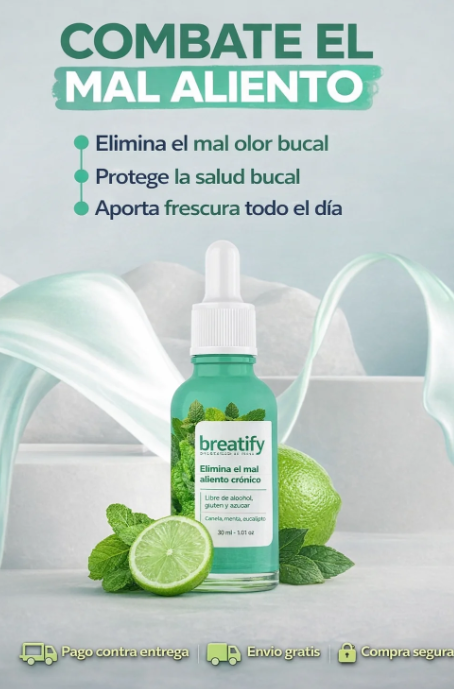 BREATIFY – ELIMINA EL MAL ALIENTO EN SEGUNDOS🤢😷