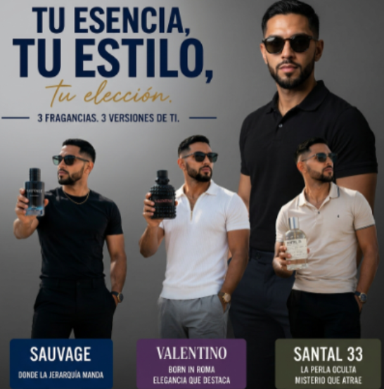 OFERTA DEL PADRE ¡LLÉVATE 3 PERFUMES POR TAN SOLO RD$2,990! 🎁🔥