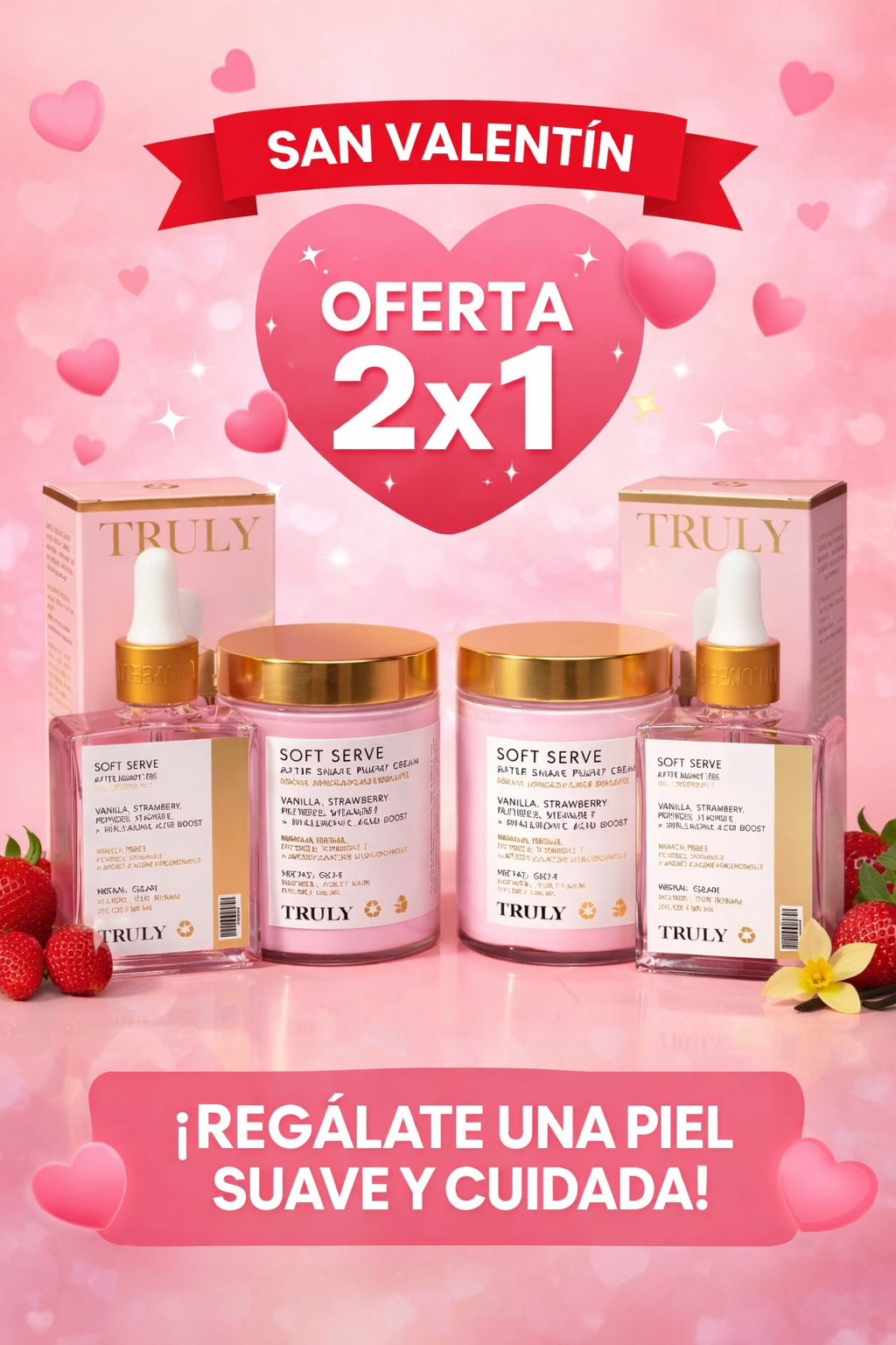 🎁Compra el Sérum Truly Soft Serve y llévate la Crema GRATIS 🛍️🛍️