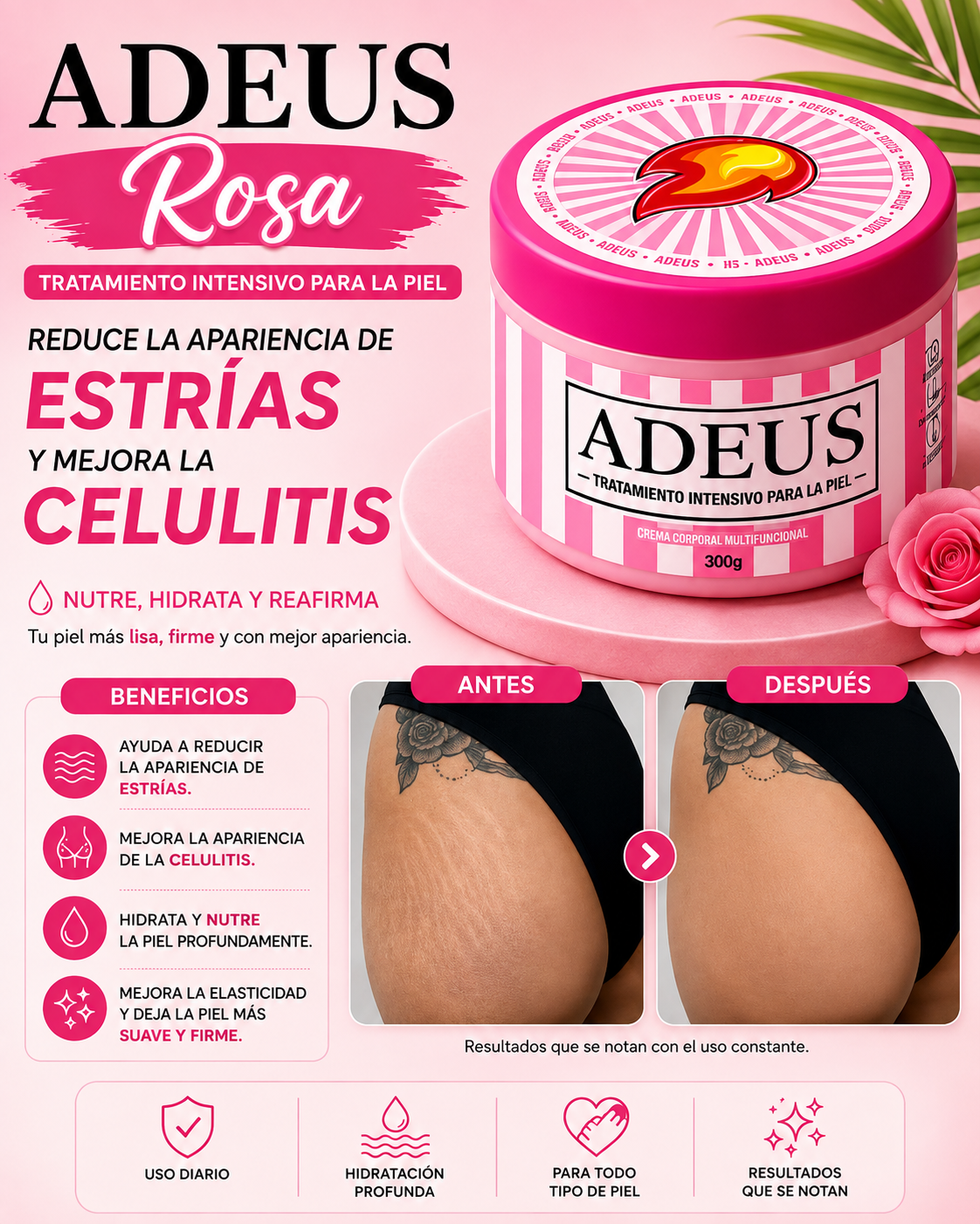 🌸 ¿TIENES ESTRÍAS? YA NO HAY EXCUSA🌸 ADEUS 💕