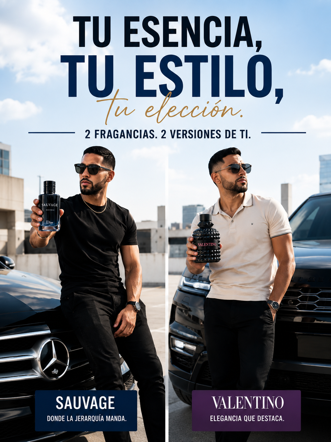 💣 SAUVAGE DIOR + VALENTINO 🖤 CÓDIGOS DE GÁNSTERS… TE LO DICE JEYH JEYH😈