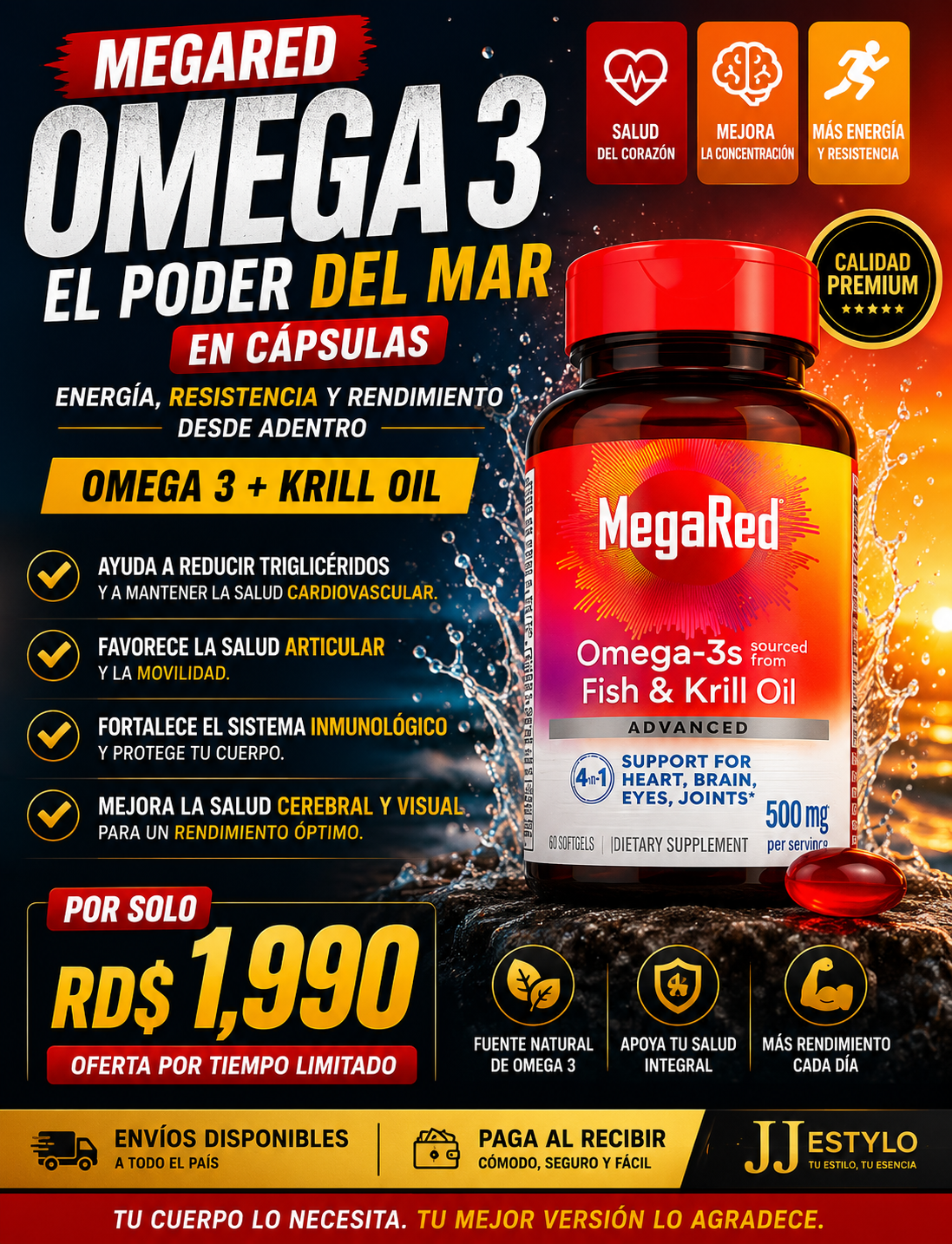 💊MEGARED-  EL PODER DEL MAR AHORA EN CAPSULAS🔥