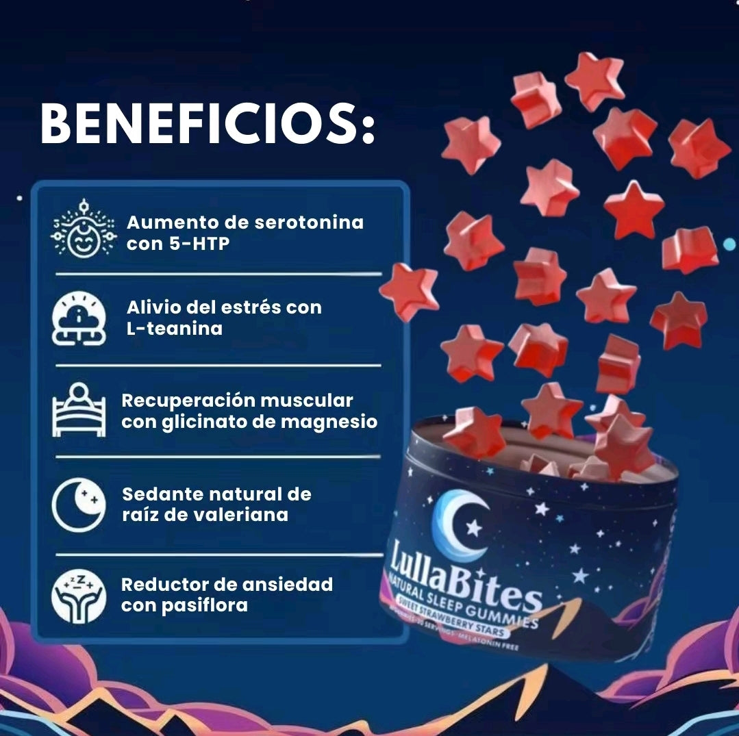 🌙🍓 LULLABITES — LAS GUMMIES QUE TU NOCHE ESTABA ESPERANDO