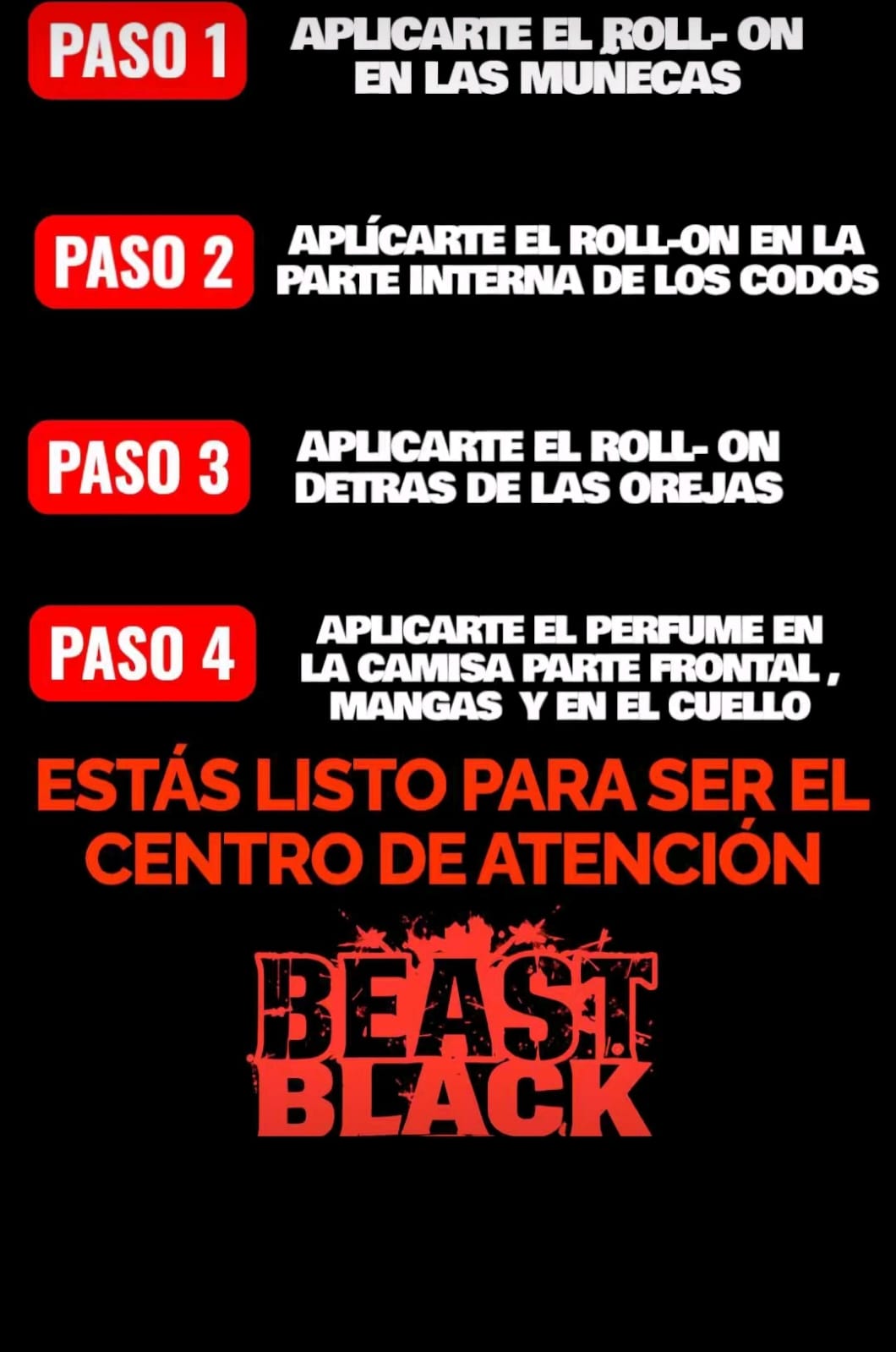 💎🖤 BEAST BLACK – 😈 100% FEROMONAS DE LOS SÁDICOS 🔥