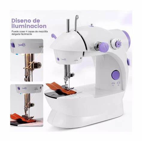🧵 Mini Máquina de Coser Portátil y Eficiente