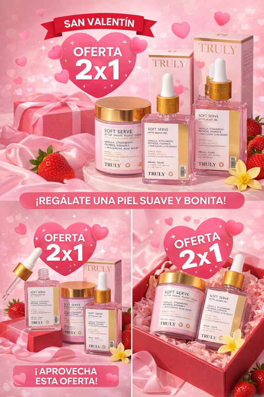 🎁Compra el Sérum Truly Soft Serve y llévate la Crema GRATIS 🛍️🛍️