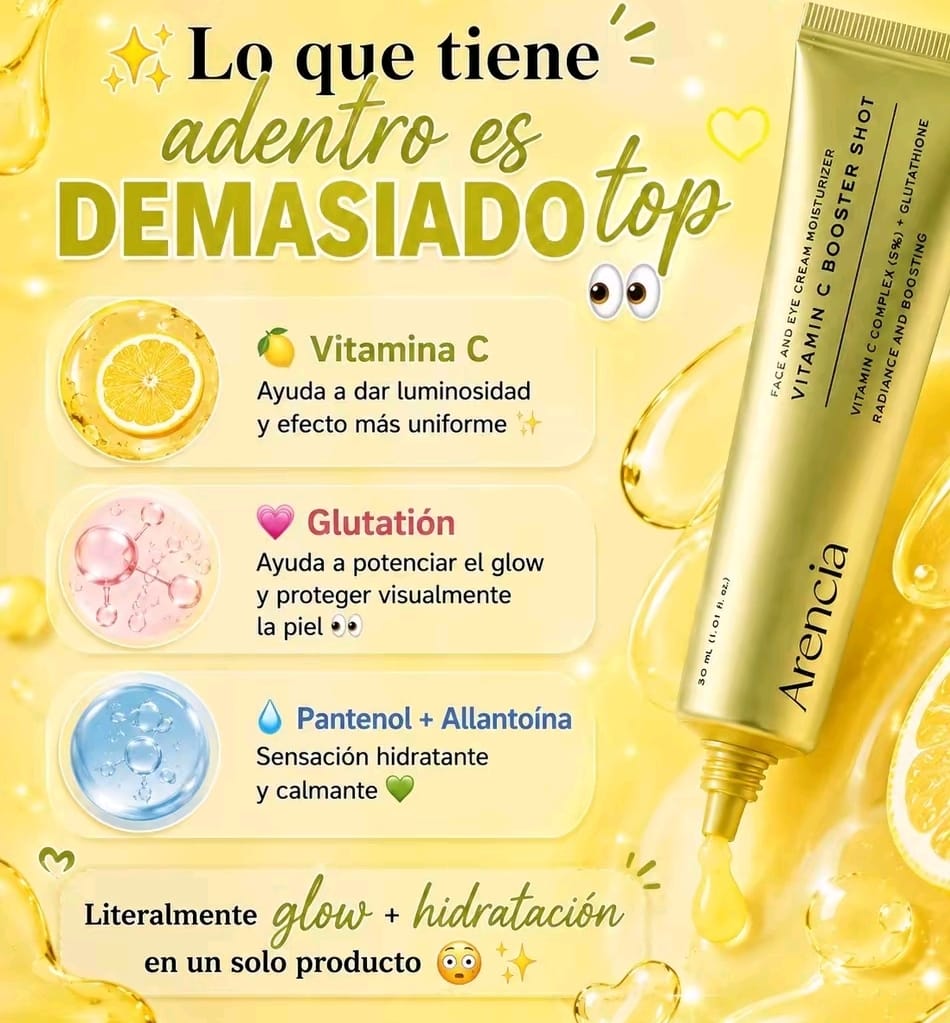 🍊✨ ARÉNCIA VITAMIN C BOOSTER SHOT – EL SECRETO DEL GLOW COREANO