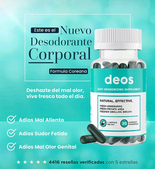 DEOS-Elimina el Mal Olor Desde Adentro en 30 Días💊
