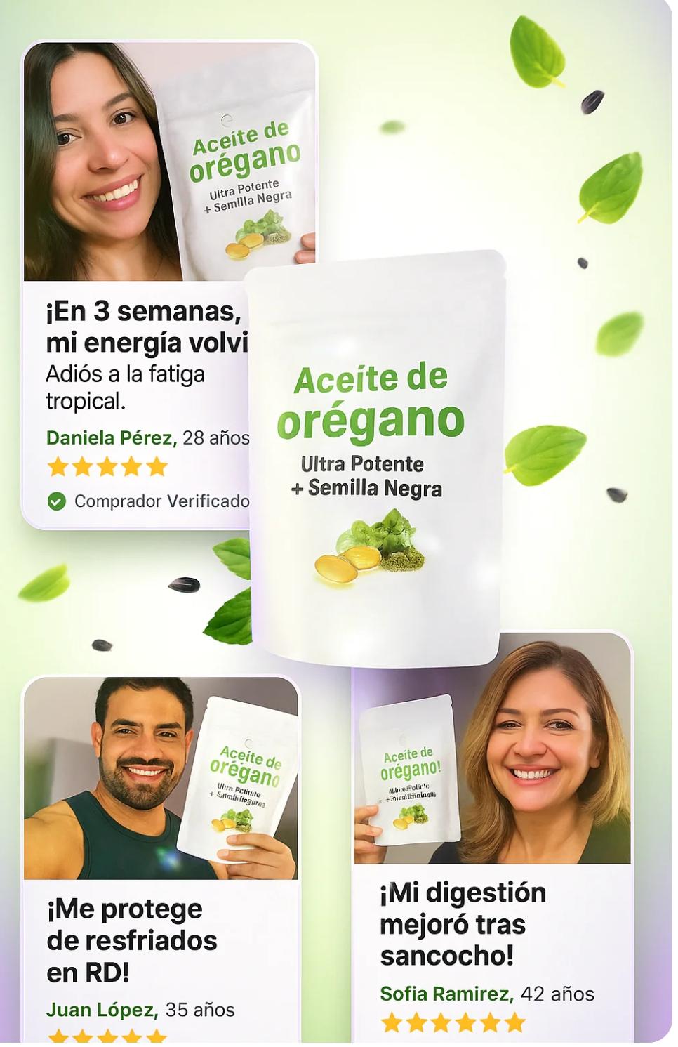 🌿 OREGANO OIL + BLACK SEED OIL 6000 MG 🌿 🔥 COMBATE HERPES, CÁNDIDA Y VIRUS DE FORMA NATURAL 💊