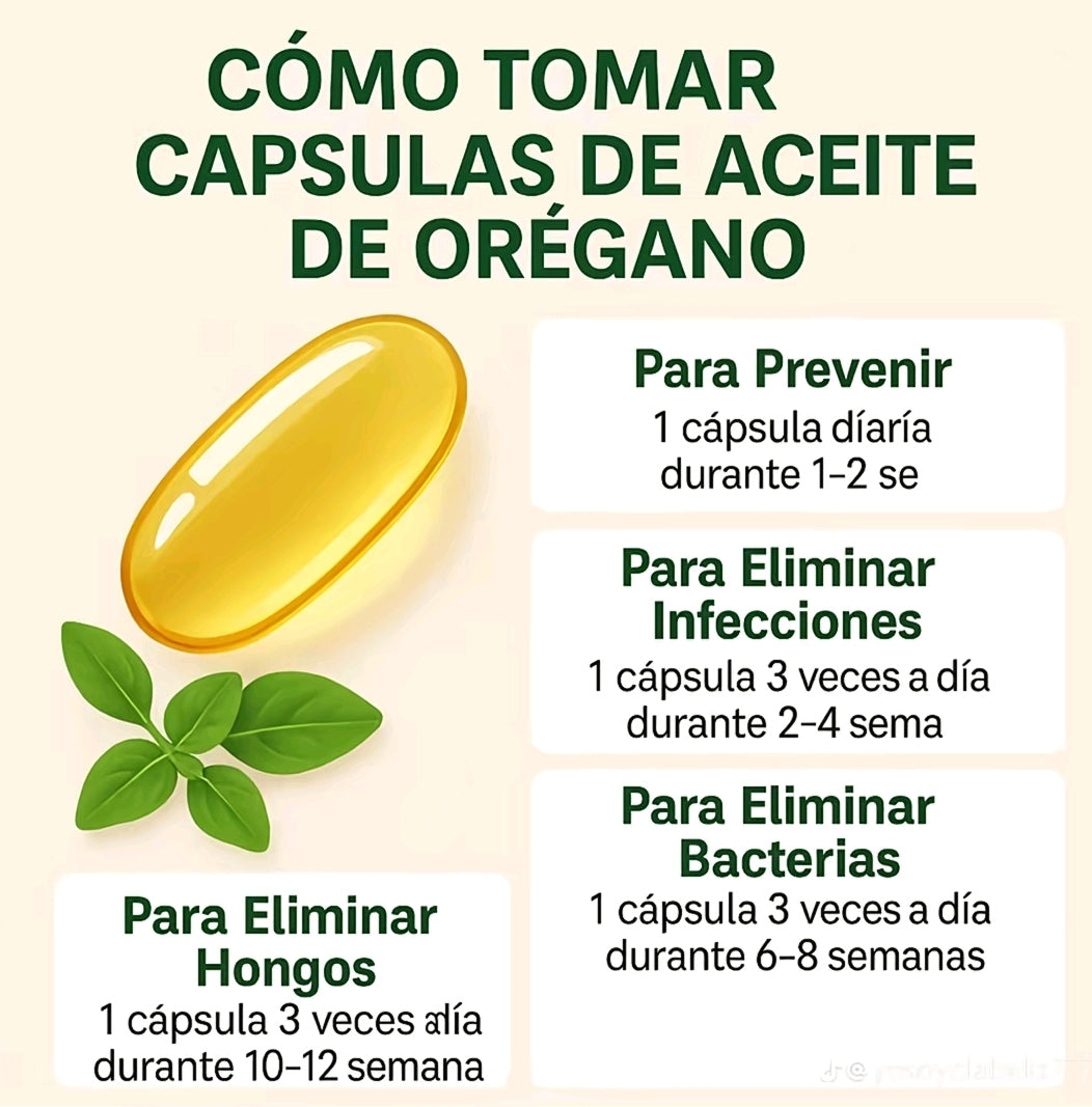 🌿 OREGANO OIL + BLACK SEED OIL 6000 MG 🌿 🔥 COMBATE HERPES, CÁNDIDA Y VIRUS DE FORMA NATURAL 💊