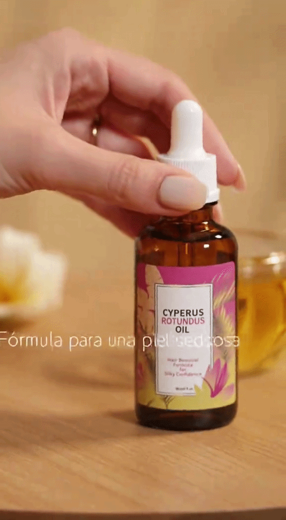 💧 CYPERUS ROTUNDUS OIL-ELIMINA EL VELLO DESDE LA RAIZ