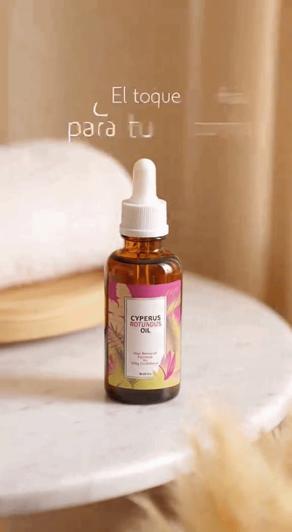 💧 CYPERUS ROTUNDUS OIL-ELIMINA EL VELLO DESDE LA RAIZ